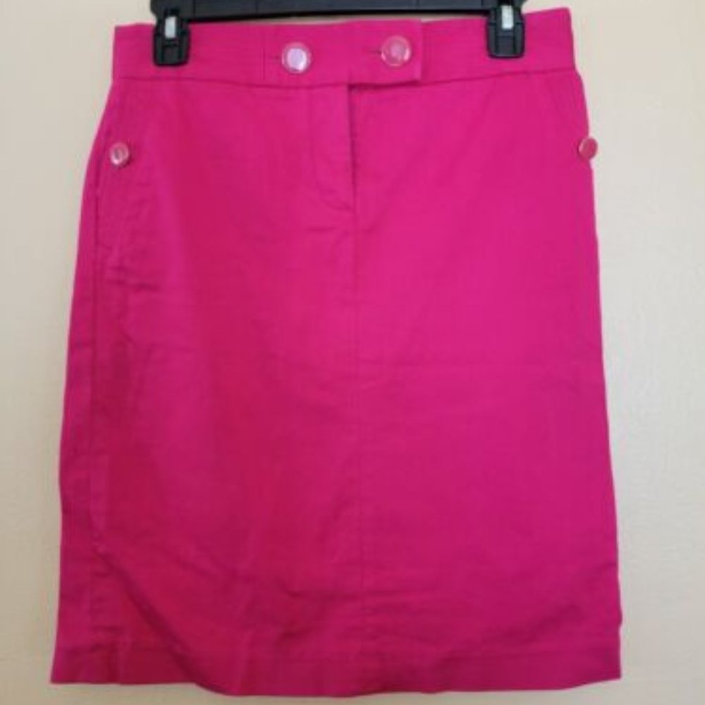 Pink Pencil Skirt J. Crew SZ 6